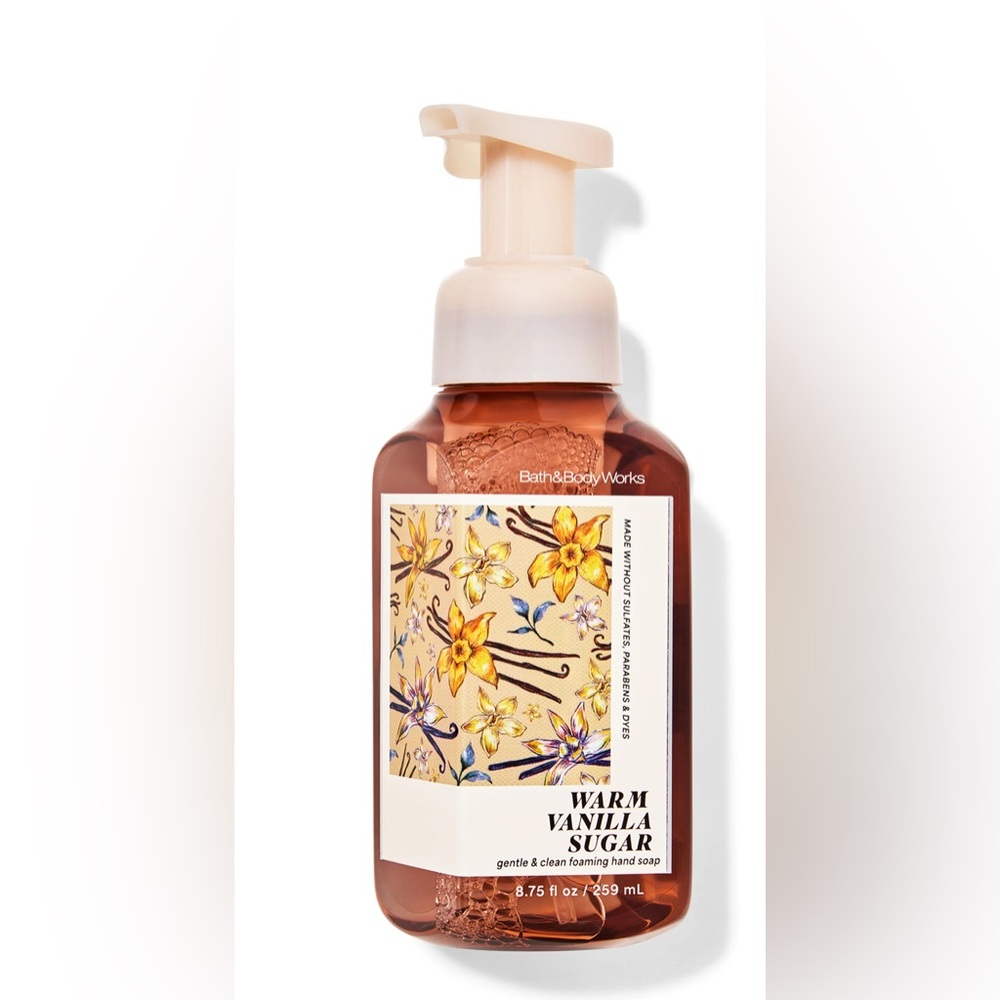 Bath & Body Works Warn vanilla sugar gentle and clean foaming soap
